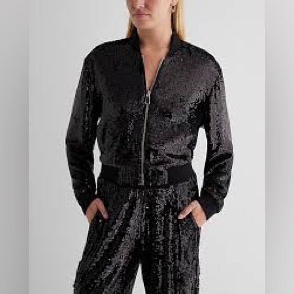 Sequin Bomber - Picture 12 of 14